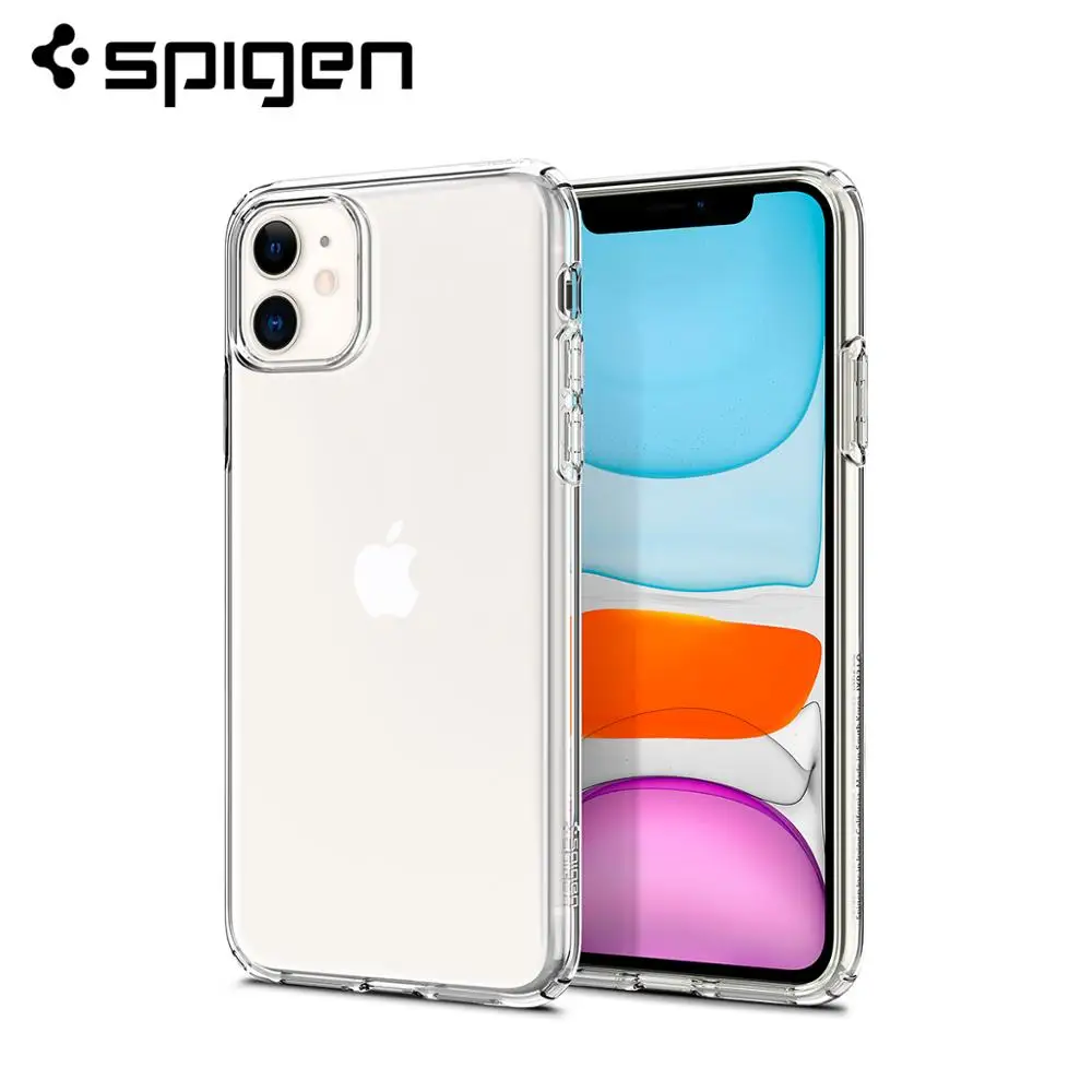 

Spigen Liquid Crystal Series Flexible Soft TPU Lightweight Thin Fit Anti-Slip Case for iPhone 11