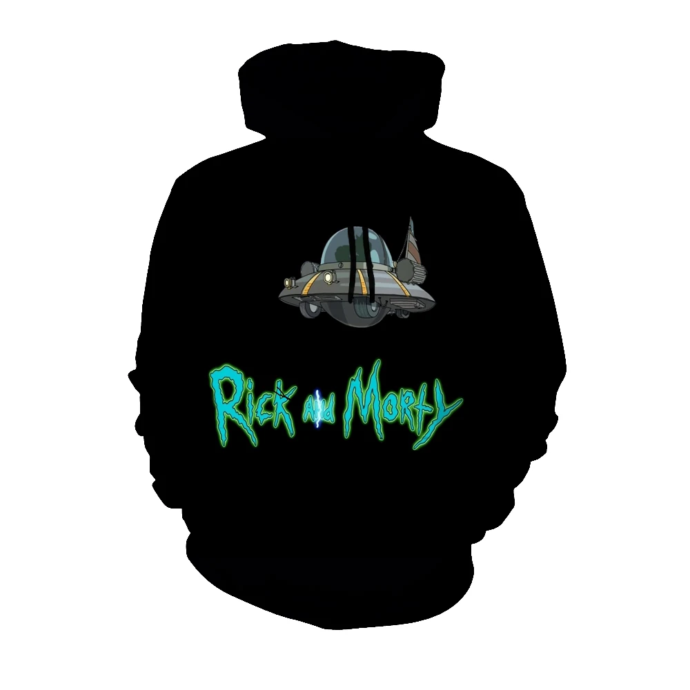 rick and morty17 Новинка, толстовка с капюшоном в стиле аниме Рик и Морти, одежда на заказ, одежда с фигурками Рика и Морти, мужская толстовка с 3d принтом, 39s - Цвет: rick and morty17