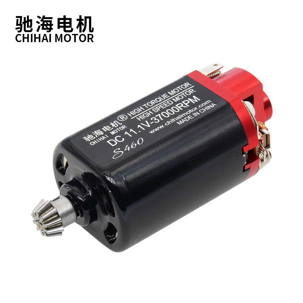 

ChiHai Motor CHR-S460 16TPA Short Shaft High Speed High Torque CNC Dc Motor For M4AI Jinming8 SCAR v2 Water Bomb Toy Gun