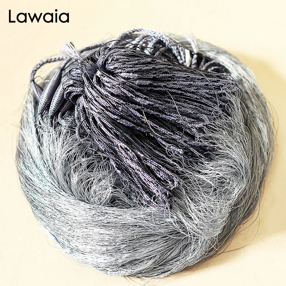 

Lawaia Multifilament Fishing Nets Gill Net 3-Layer Finland Net Fish Trap Gillnet For Catch Fishing Network Small Mesh