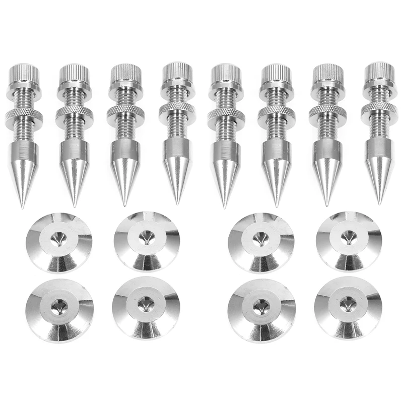 M8 X 60 Speaker Peak Isolation Nail Stand Foot HiFi Shockproof Cone Bottom Pad | Электроника