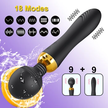 FLXUR Powerful AV Vibrator Sex Toys for Woman Magic Wand Clitoris Stimulator G Spot vibrating Female Masturbator Sex Products 2
