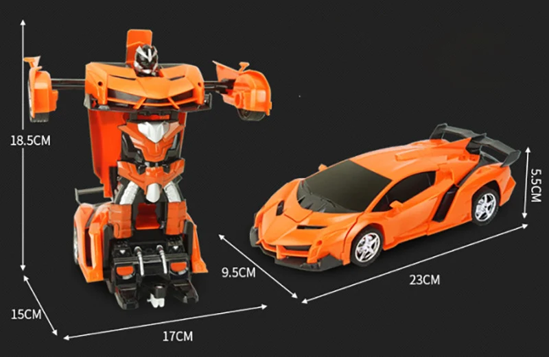 1:18 автомобили трансформатор RC 2 в 1 RC автомобиль Вождение спортивный автомобиль привод роботы-трансформеры модели дистанционного управления автомобиль игрушка