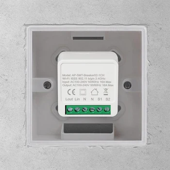 

MINI Smart Wifi Switch Timer Wireless Switches Smart Home Automation Compatible with Tuya Alexa Google Home mini smart House