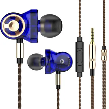 

Universal Multi-color Earphones Wired Control Earphone for IOS Android MP3 Player 3.5mm Earbuds with Mic Mobile Phone