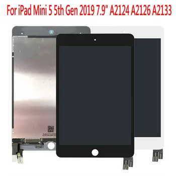 

5 Pcs (Tested) For iPad Mini 5 5th Gen 2019 7.9" A2124 A2126 A2133 LCD Touch Screen Panel Digitizer Front Glass Replacement
