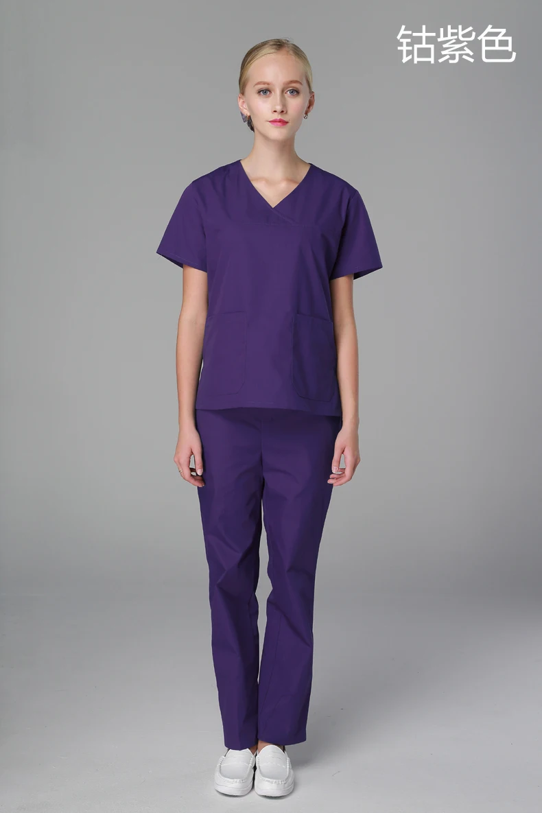 2019 Viaoli, женская униформа, Медицинские костюмы для мужчин и женщин, синие хирургические халаты, одежда для рук, одежда для медсестры, доктора