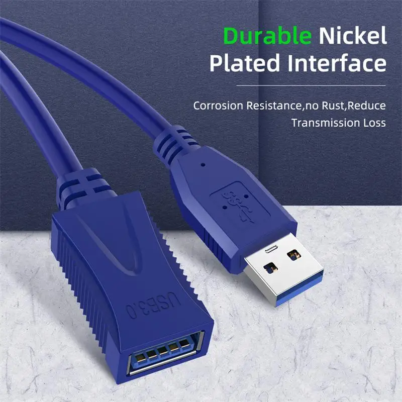USB3.0 мужского и женского пола удлинитель Кабель высокого Скорость кабель для