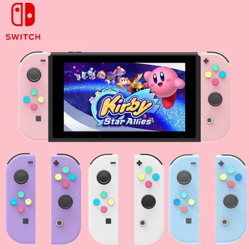 

Soft Touch Grip Sakura Joycon Handheld Controller Housing Full Set Buttons DIY Replacement Shell Case for Nintend Switch Jon