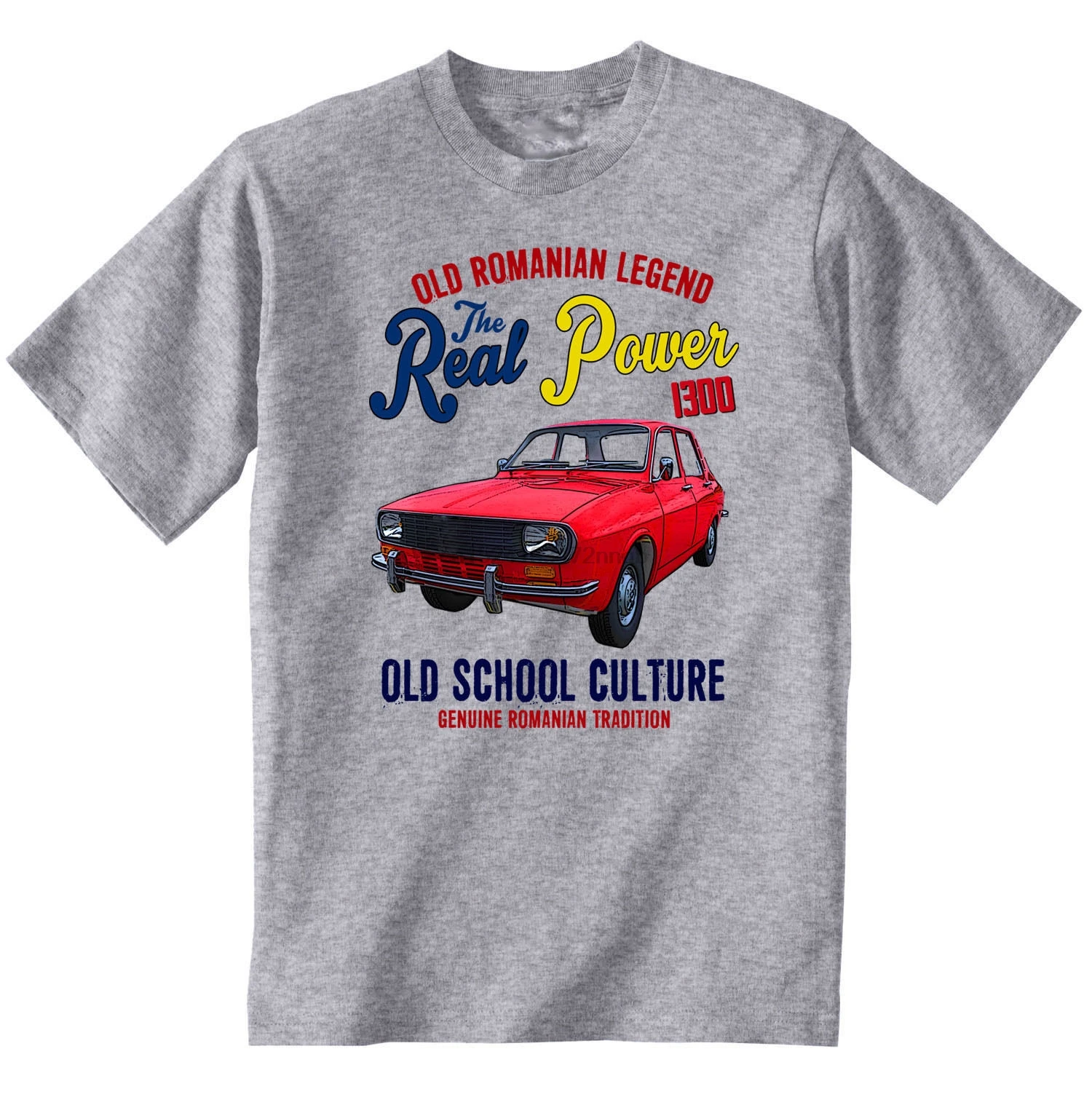 VINTAGE ROMANIAN CAR DACIA 1300 1 - NEW COTTON T-SHIRT | Мужская одежда