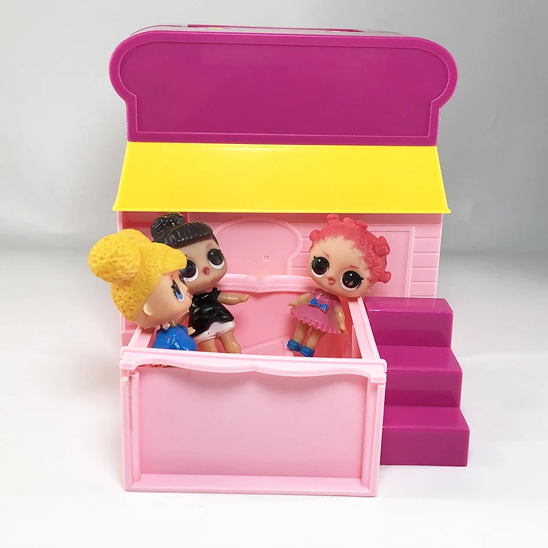 LOL Surprise Dolls Original Toys DIY Play House Games for Kids Capsule Doll Set L.O.L SURPRISE Toys for Girls Birthday Gifts