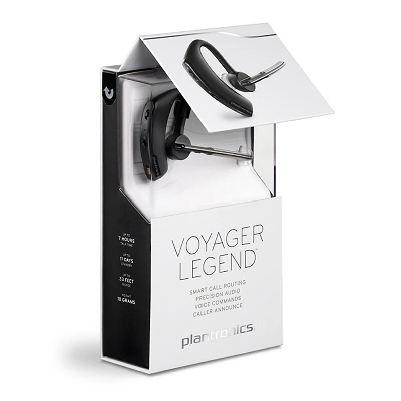 Original Plantronics Voyager Legend Wireless Bluetooth Headsets Fashion Business Earphone Intelligent Voice Control for Xiaomi
