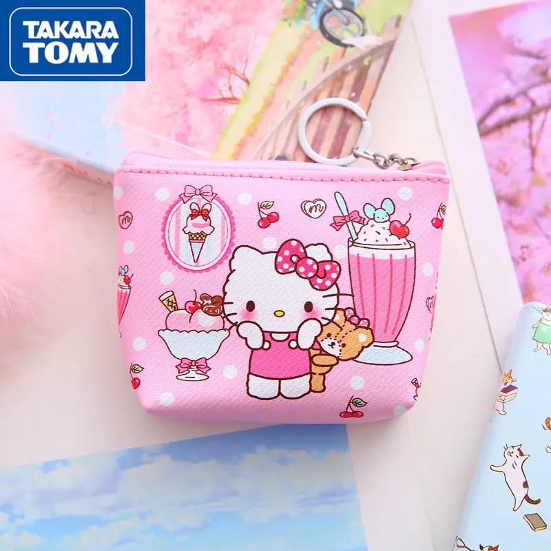 TAKARA TOMY Мисс Милая мультяшная Hello Kitty маленькая сменная простая и Изысканная