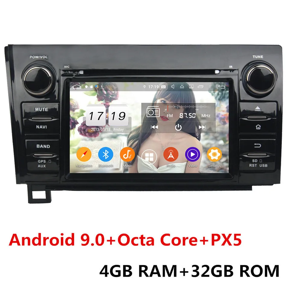 4GB RAM x 32GB ROM Klyde 4G WIFI Android 9.0 Octa Core 4GB RAM 64GB ROM DSP BT Car DVD Multimedia Player Stereo For Toyota Sequoia Tundra 2007 - Цвет: 4GB RAM x 32GB ROM