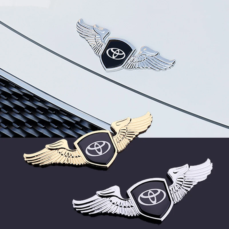 

Car Styling Metal Chromed Emblem Badge Sticker Front Logo for TOYOTA Camry PRIUS REIZ COROLLA EZ PRODO VENZA HIGHLANDER RAV4