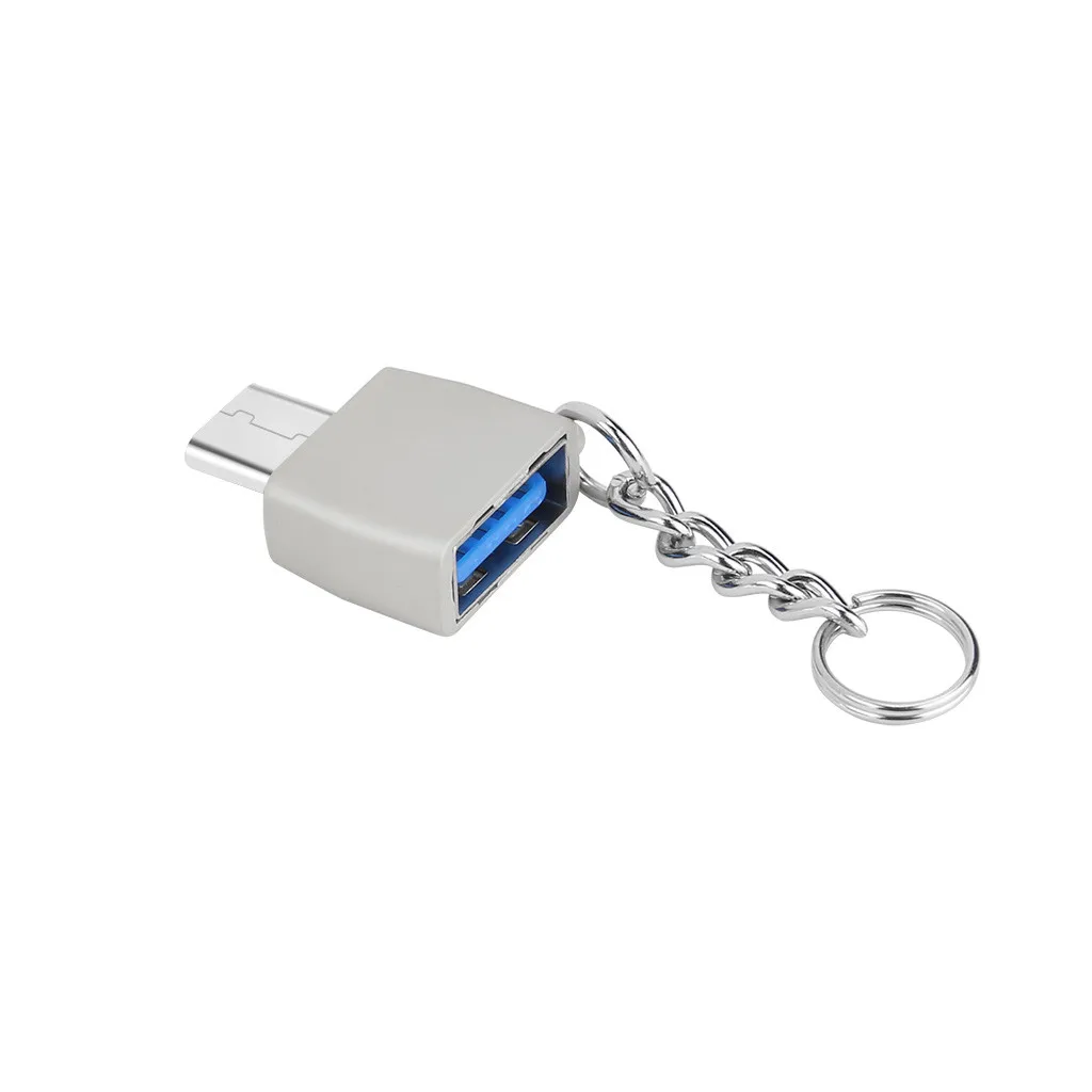 Type-C к Micro USB3.0 данных Мини Портативный зарядный адаптер конвертер адаптер для samsung HUAWEI xiaomi#3