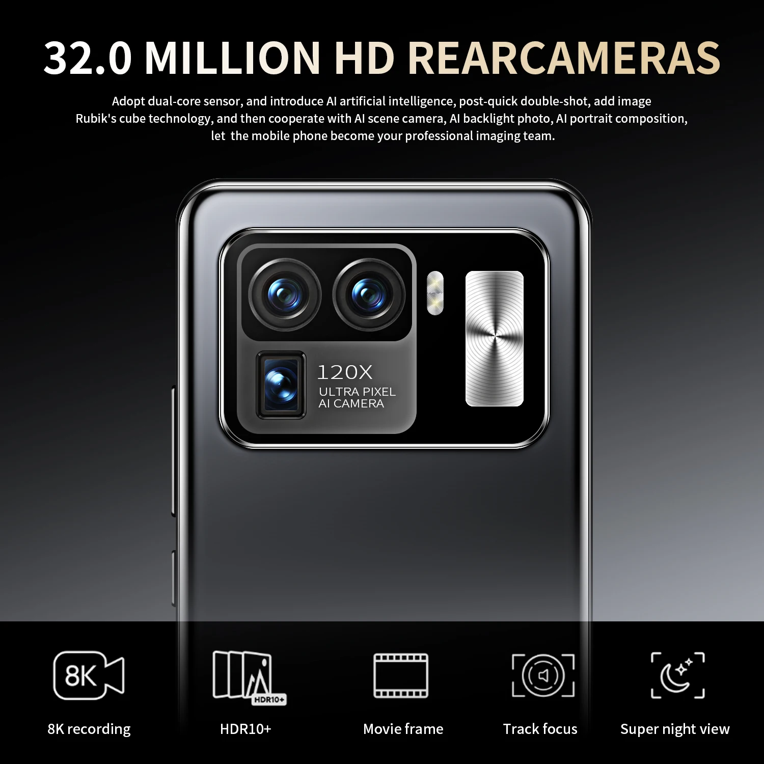 Duplo + Micro 8 + 256gb 16mp + 32mp Ultra Global Polegada 6800mah Sim sd Telefones Inteligentes 3040*1440 Brown Preto Telefone Móvel Mtk6889 ms 11 6.7 6 6.7 Polegada 16mp + 32mp 6800mah sim