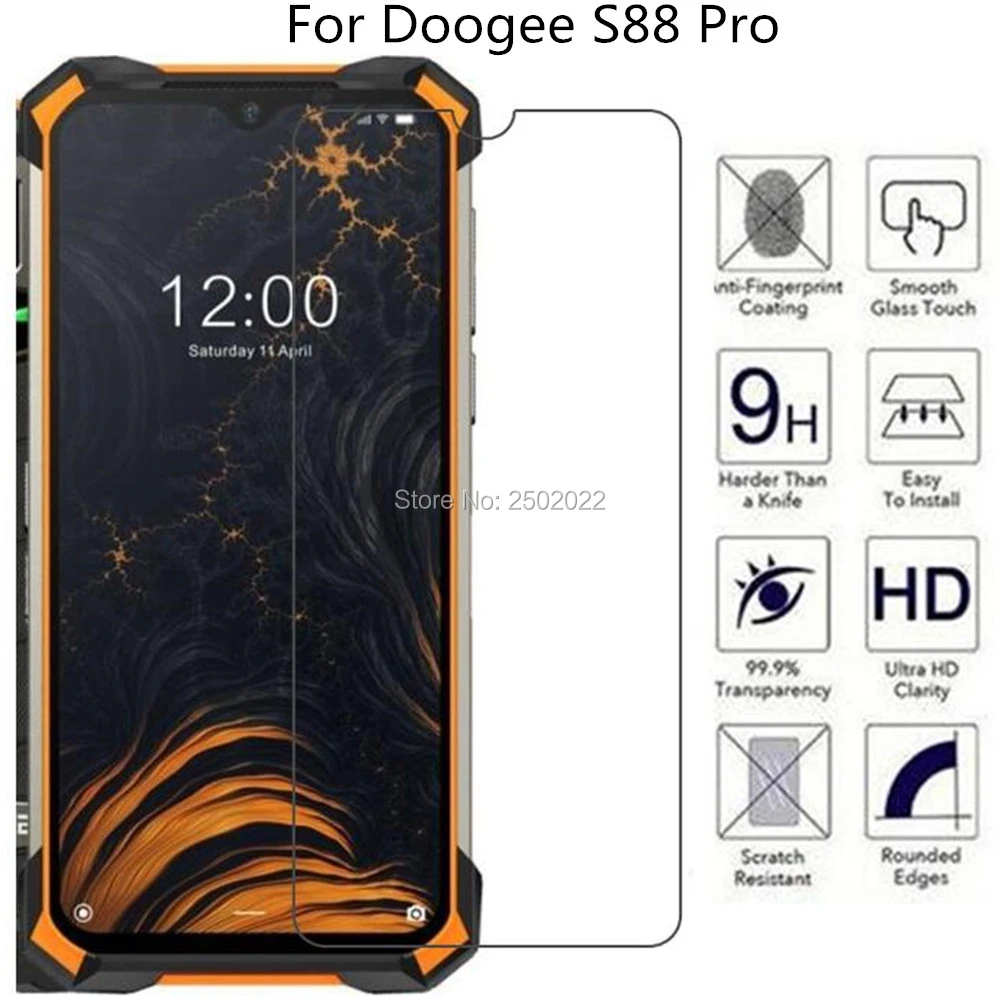 3 шт. Премиум Закаленное стекло Для Doogee S68 Pro защита экрана 9H Взрывозащищенная