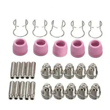 

Plasma Cutter Nozzle Electrode Consumable Kit For AG60/SG55/WSD60 Torch Welding