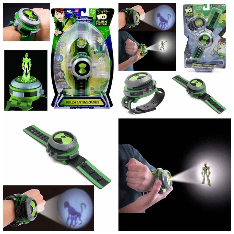 Ben 10 Ultimate Omnitrix часы Стиль Дети проектор часы для детей Рождественский подарок на день рождения