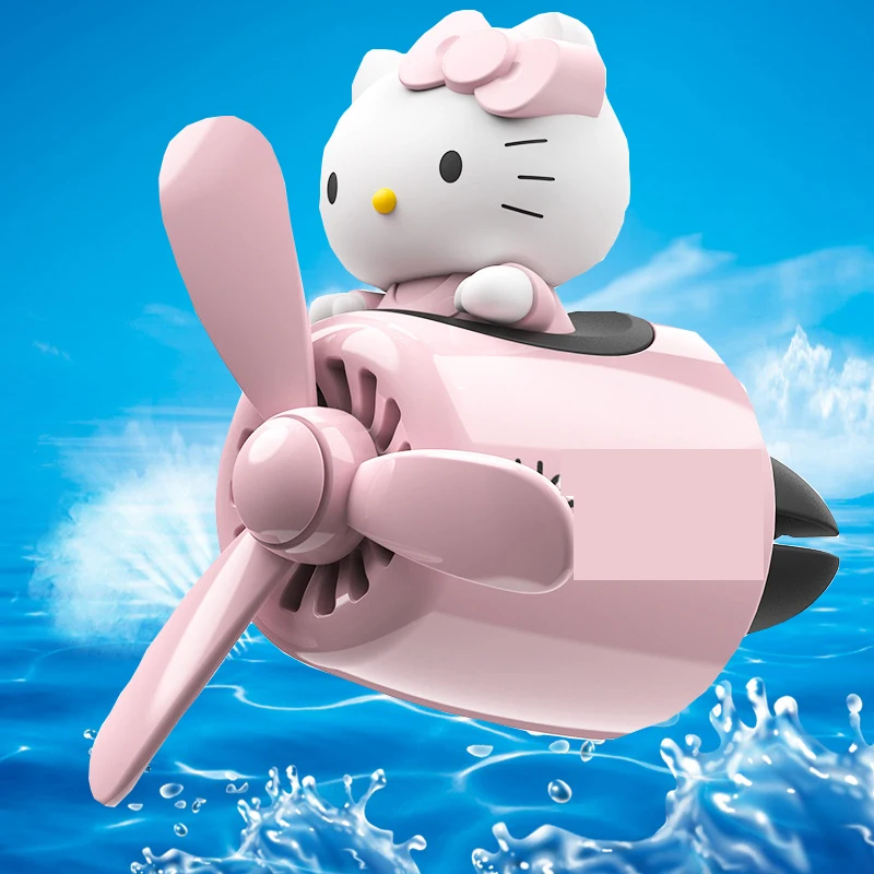Car Air Freshener Auto Accessories Interior Perfume Kitty On A/c Conditioning Outlet Diffuser Anime Genuine | Автомобили и