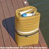 Drop Stitch PVC Inflatable Swim Platform Boat Floating Dock With Steel Ladder water floating platform Mat for sale 4