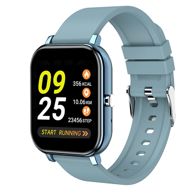 New Smart Watch Men 1.69 Inch Full Touch Screen Bluetooth Call Heart Rate Monitor Ladies Smart Watch for Android iPhone+Box