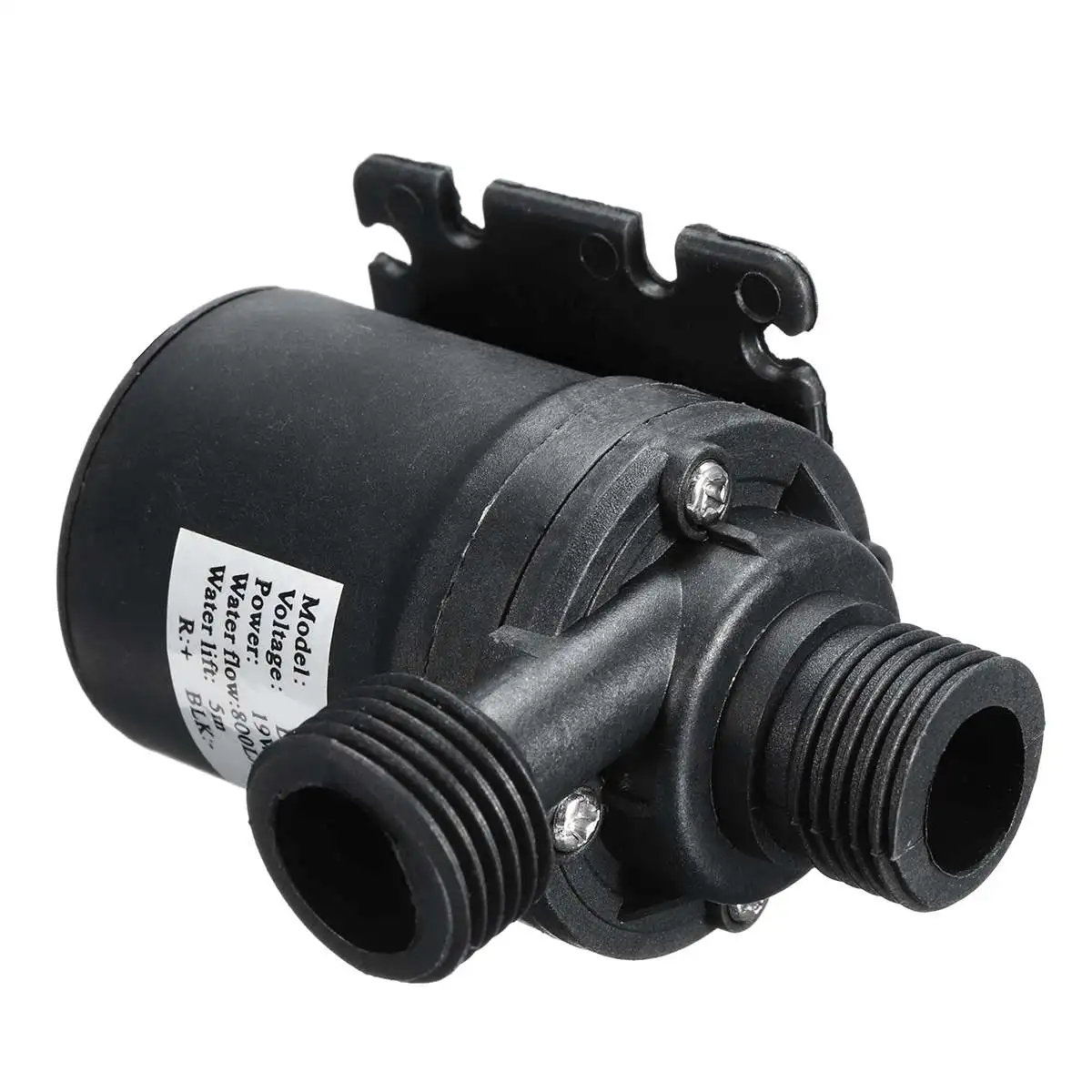 DC 12V 5M 800L/H Портативный Миниатюрный бесщёточный электродвигатель ультра-тихий погружной водяной насос для системы охлаждения фонтанов нагреватель