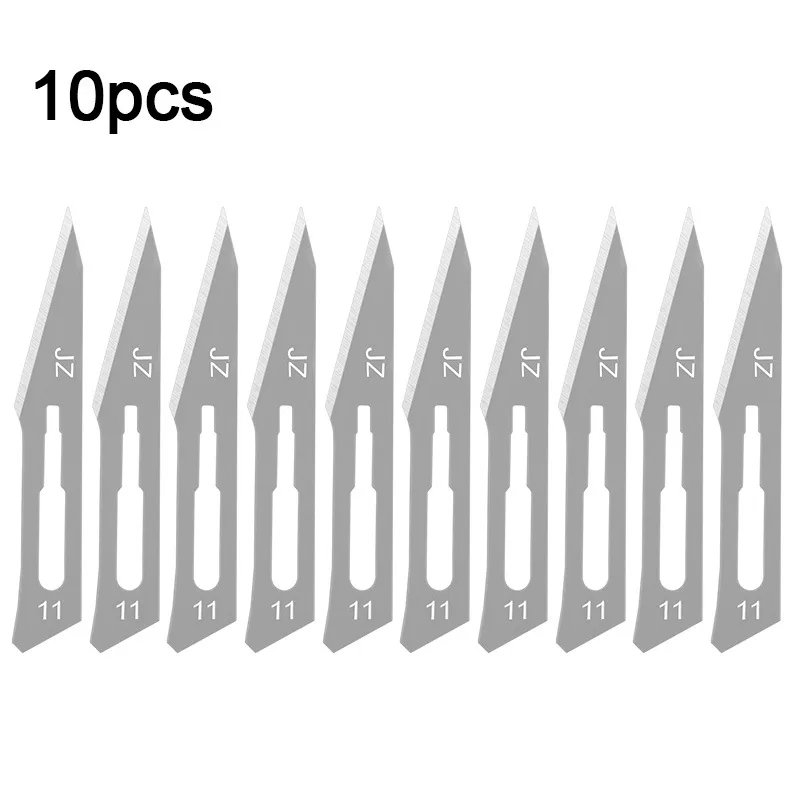 Carbon Steel Surgical Scalpel Knives 11# 23# Blades Handle Scalpel DIY Cutting Tool PCB Repair Animal Wood Surgical Knife