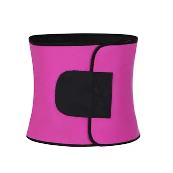 

Sweat Women Cincher Girdle Adhesive Thermal Neoprene Waist Slimmer Belt Workout Belly Sport Women Body Shaper Tranier Belt