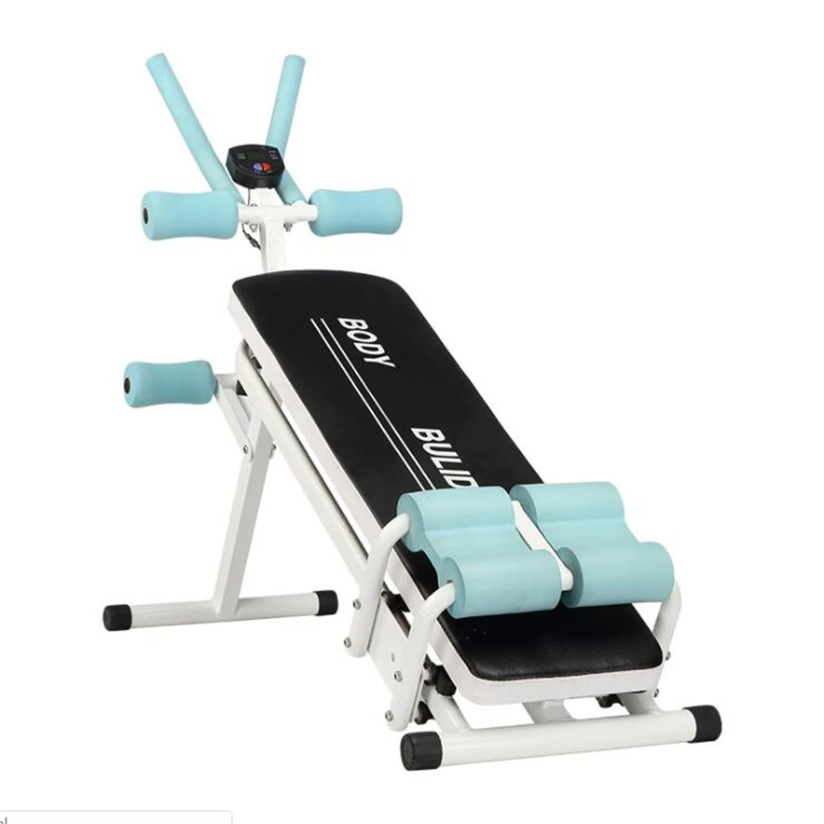 Fitness, Gym & Exercise equipment Canada. GRT Products H49e34c98f25f45dcb0a235b12d151035v 3 Levels Adjustable Sit Up Benches Abdominal Muscle Trainer Multifunction Abs Workout Lose Weight Home Gym Fitness Equipment  