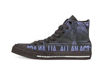 

It's All an Act Dear Novelty Design Casual Canvas Shoes Custom shoes Drop Shipping