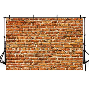

DAWNKNOW Wall Vinyl Photography Background For Yellow Wall brick Newborn Shoot Backdrop For Wedding Photo Studio lv898