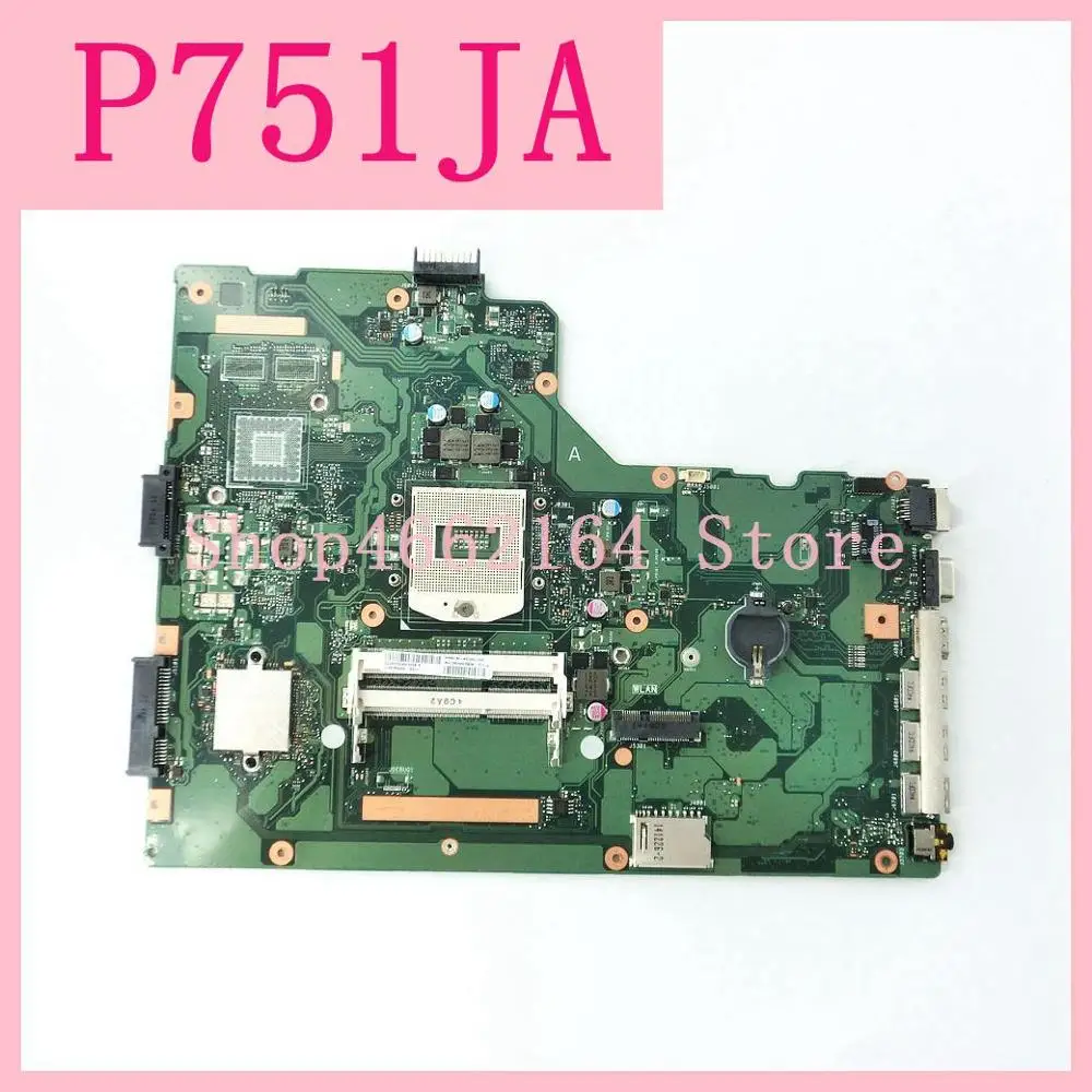 incredible  P751JA REV 2.0 Notebook Mainboard For ASUS P751 P751J P751JA P751JF Laptop motherboard Tested OK