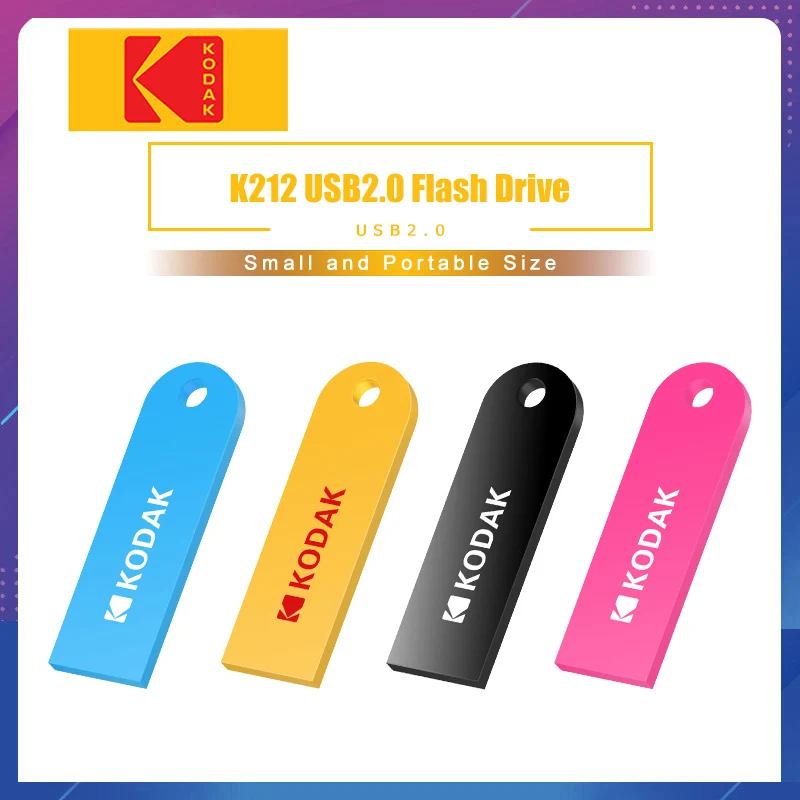 Kodak K212 мини USB флеш накопитель 16 ГБ 32 64 ГБ|USB флэш-накопители| |