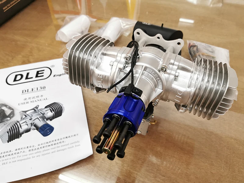 Neue Dle Benzin Motor Dle130 Hinten Auspuff 130cc Fur Rc Flugzeug Teile Zubehor Aliexpress