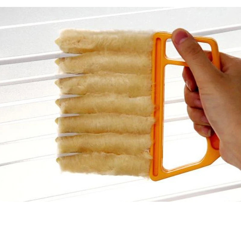 

Microfiber Window Cleaning Brush Air Conditioner Duster Cleaner With Washable Venetian Blind Blade Cleaning Cloth