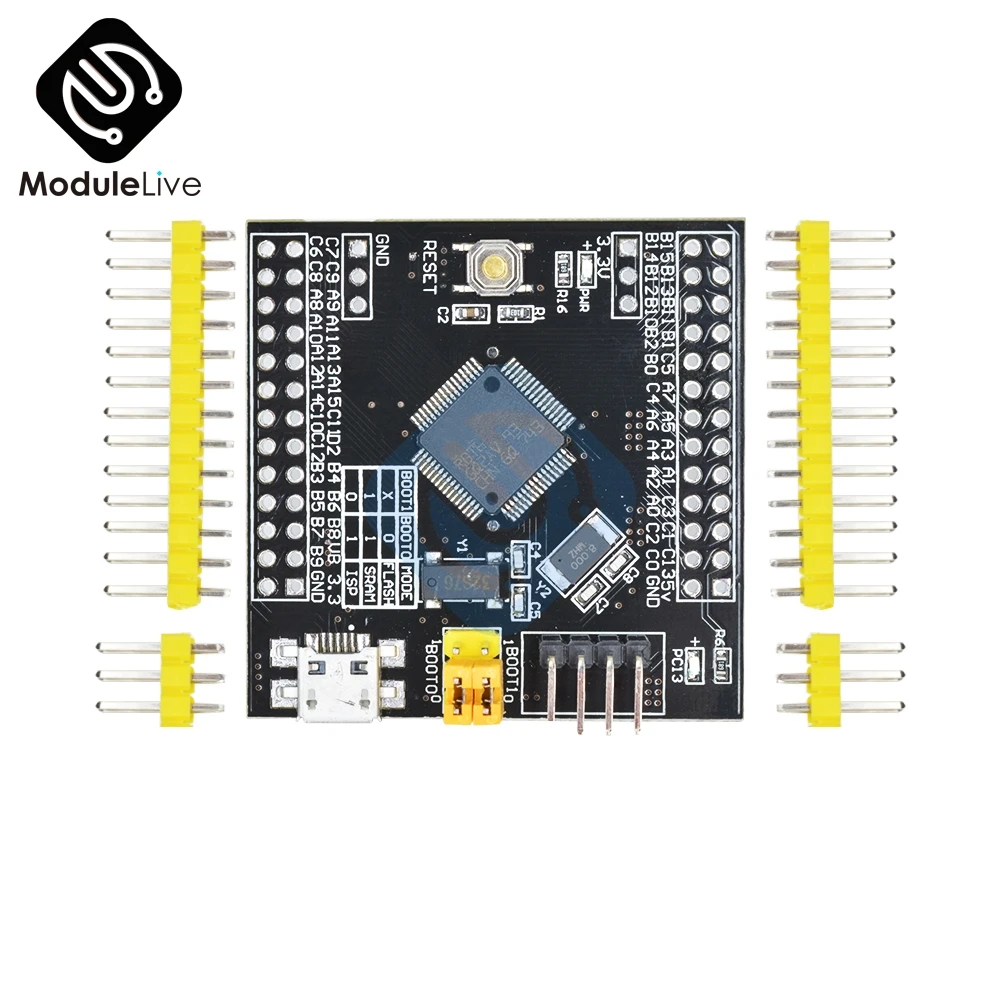 STM32F103RBT6 ARM STM32 Минимальная мини-система макетная плата модуль Cortex-m3 M76 для Arduino Плата расширения