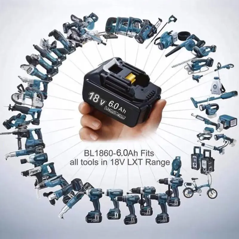 Сменный аккумулятор для Makita 18 в запасная перезаряжаемая литиевая батарея