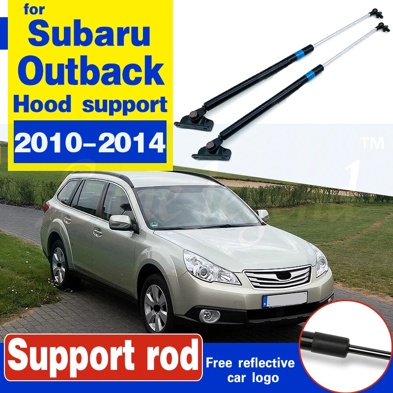 

Bonnet Front Hood Lift Supports Shock Gas Struts Charged Damper Hood Struts Support rod Gas Struts For Subaru Outback 2010-2014