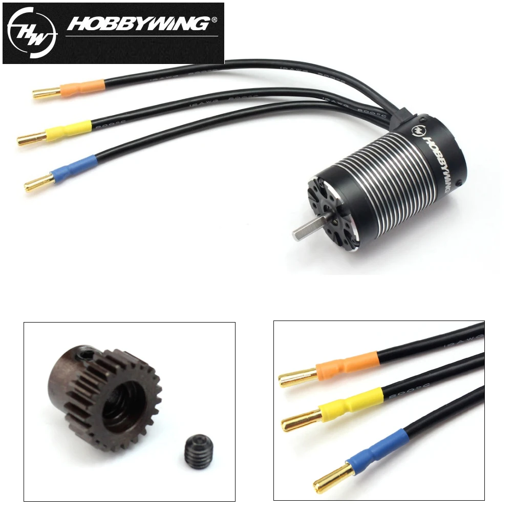 

Hot 1pcs Hobbywing EZRUN 3652 G2 Motor 5400KV /4000KV/3300KV Brushless Motor Speed Controller for 1/10 Car