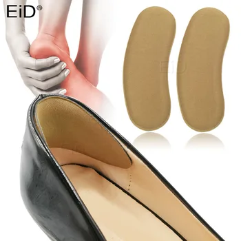 

EiD High Quality Sponge Invisible Back Heel Pads High Heel Shoes Wear-resistant Sticky Fabric Foot Care Cushion Insert Pads lady