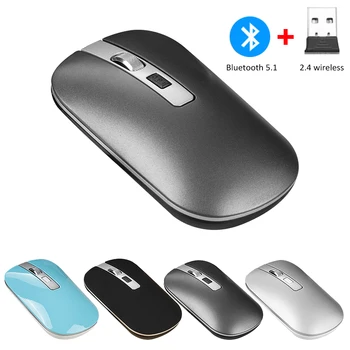 

2.4G Wireless Mouse USB Rechargeable Charging Mouse Ultra-Thin Silent Mute Office Mice Opto-electronic PC Laptop Home Mouse