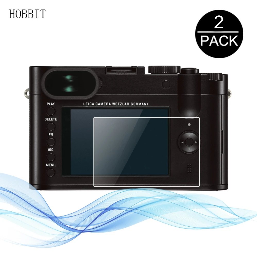2 uds 2.5D vidrio claro para Leica Q2 Q SL CL S C M M-P M10 M10-P M-E M9 M9-P M8 X Vario D-Lux D-LUX6/5/3 X1 X2 X-E película protectora