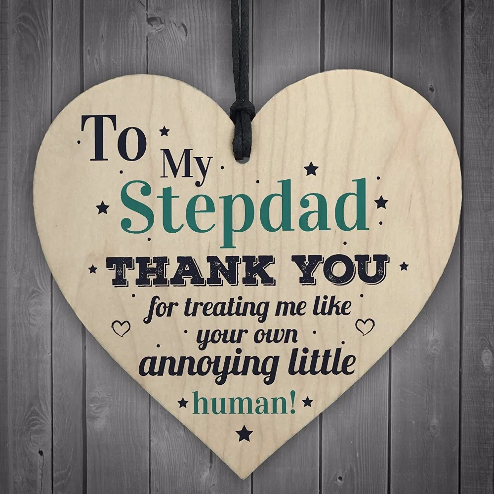 5-Meijiafei-My-Stepdad-Dad-Hanging-Wooden-Heart-FATHERS-DAY-Gift-For-Him-Daughter-Son-Birthday-Thank