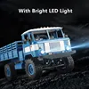 Electric Full Metal 2.4G Truck Off-Road RC Truck 1:16 Metal Body Structure Metal Shock Absorber Remote Control Truck RC Toy Gift 4
