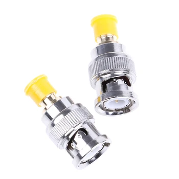 

2pcs BNC To SMA Connectors Type Male Female RF Connector Adapter Test Converter Kit Set