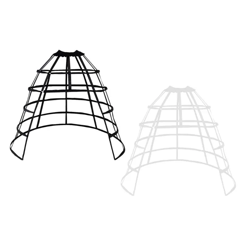Babados Pássaro Gaiola Fishbone Saia Apoio Meninas Cosplay Petticoat Oco 5 Casamentos e Eventos