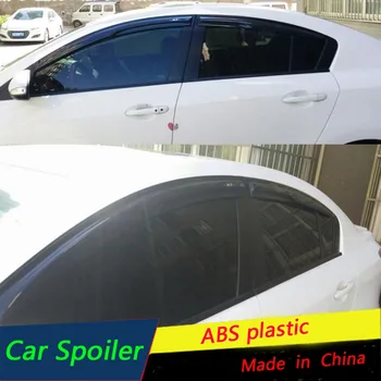 

For Mazda 3 2010-2014 Sedan Window Visor Vent Shades Plastic Rain and shine Sun Deflector Guard 4PCS/SET