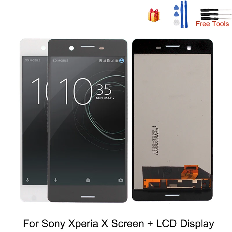 ЖК-дисплей для Sony Xperia X сенсорный экран дигитайзер сборка F5121 Замена | Мобильные